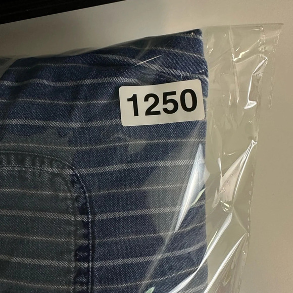 Croft & Barrow Denim button down shirt cotton size LT #1250 - Picture 7 of 7